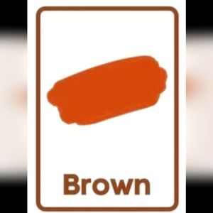 Brown colored items